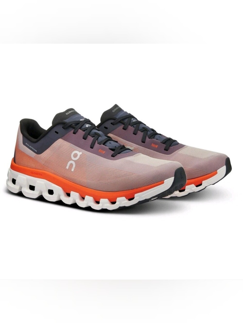 On Cloudflow 4 Women's Quartz/Flame Running Shoes 3WD30112312